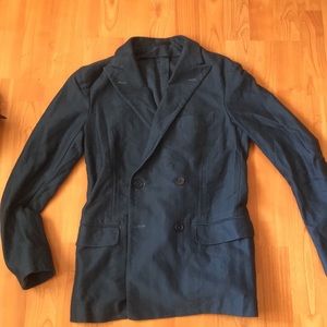 Tomorrowland double breasted peak lapel blazer men